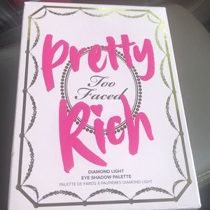 BNIB Too Faced Pretty Rich Eyeshadow Palette